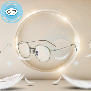 Gọng nhựa càng kính titanium mã 9108